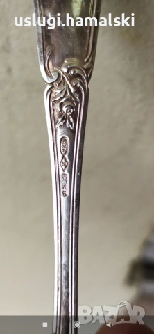 Сребърна руска лъжичка 26 грама, снимка 6 - Антикварни и старинни предмети - 53923918