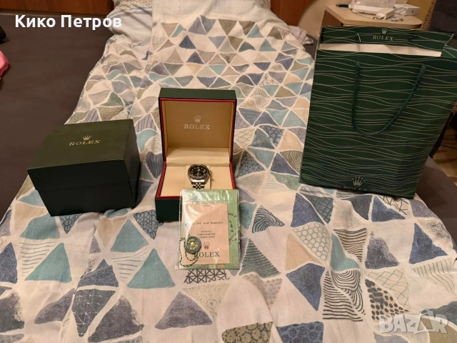 Rolex Submariner – Oyster Perpetual Date | Пълен комплект, снимка 5 - Луксозни - 53700247