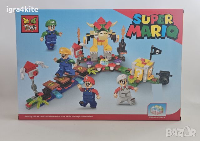 НОВО! Конструктор Супер Марио 371 части Super Mario, снимка 2 - Конструктори - 46635524