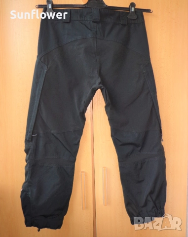 Дамски черен туристически панталон Lundhags с подсилено коляно BootLoc system Sprint 11, размер 40 W, снимка 3 - Панталони - 51782572