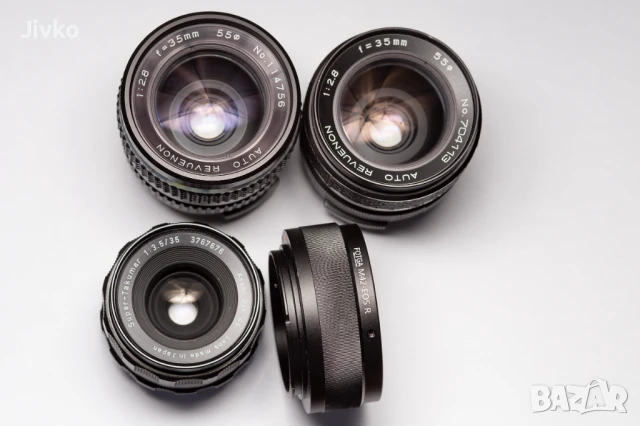 M42 - обективи 2бр - 35мм/2.8 Auto Revuenon, снимка 5 - Обективи и филтри - 50924117