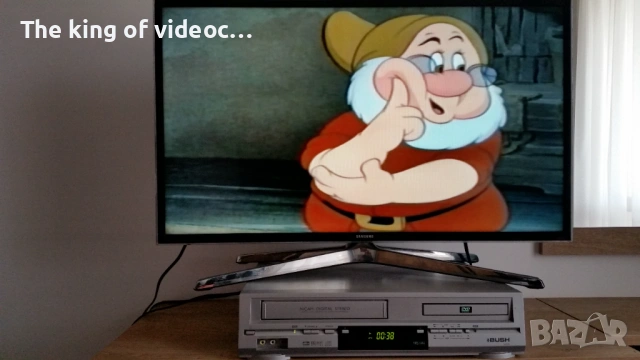 Видеокасета " Снежанка,Бъгс Бъни, Дафи Дък , Порки  VHS, снимка 5 - Други жанрове - 53401675