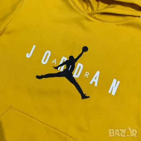 Оригинално юношеско горнище Air Jordan | Юношеско XL 163-175см, снимка 4 - Детски анцузи и суичери - 48266536