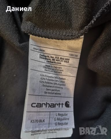 Тениска Carhartt , снимка 3 - Тениски - 45864796