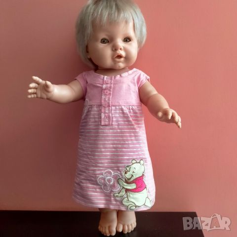  Кукла Бебе Berjusa Испания Момиченце Маркировка 50 см, снимка 5 - Колекции - 46430319