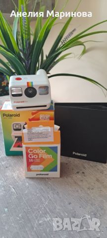 НОВ!!! Комплект Фотоапарат за моментни снимки Polaroid Go