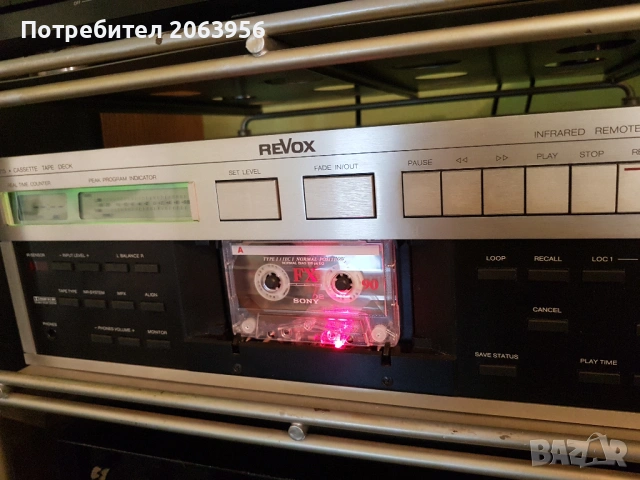Revox B 215 mk 2 триглав дек от високият клас на Щудер., снимка 4 - Декове - 53220318