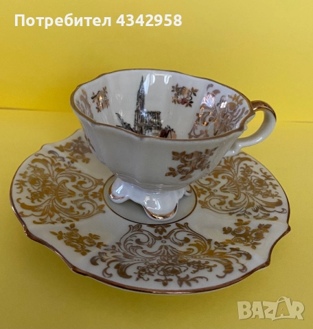 Alka Kunst White & Gold Porcelain. Bavaria 1955-1960г.