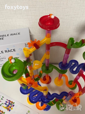 Конструктор - Път с топчета - 105 елемента, снимка 13 - Образователни игри - 51848862