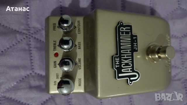 Ефект за китара - Marshall JH-1 Jackhammer, снимка 7 - Китари - 54220058