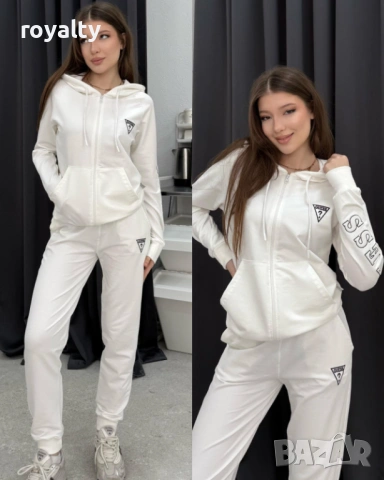 Guess Нов Бял Дамски Комплект Гес 
