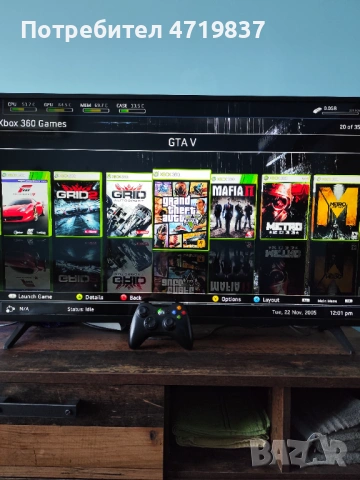 Xbox360 с 40 вградени игри (едни от най-известните заглавия), снимка 14 - Xbox конзоли - 53257104