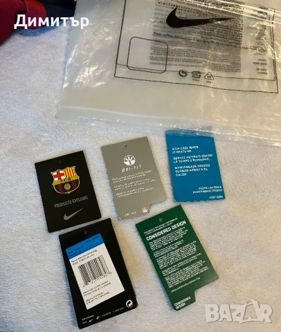 Лимитирана тениска Nike на Христо Стоичков номер 8 Барселона Barcelona, снимка 7 - Футбол - 50968775