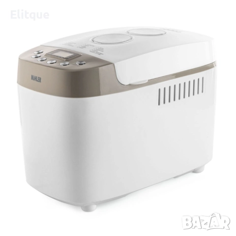 Хлебопекарна, бял-сив, две бъркалки, снимка 4 - Други - 52853508