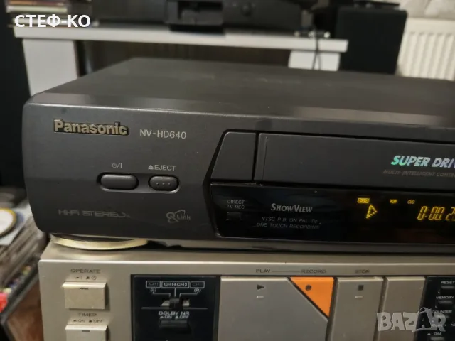 Panasonic NV HD640 vhs - видео , снимка 1 - Плейъри, домашно кино, прожектори - 48950471