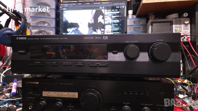 Предусилвател Yamaha DSP-E800, снимка 3 - Ресийвъри, усилватели, смесителни пултове - 54065888