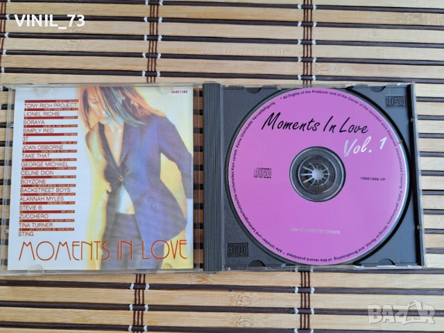Moments In Love Vol. I, снимка 2 - CD дискове - 50547804