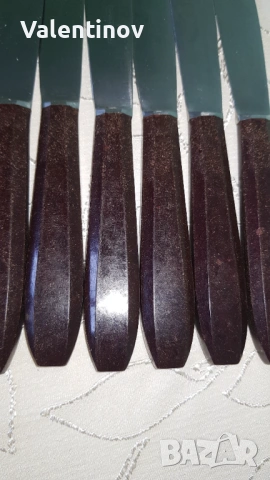 Комплект старинни ножове, снимка 3 - Антикварни и старинни предмети - 53899554