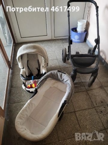 Бебешка количка 2в1, снимка 9 - Детски колички - 51988164