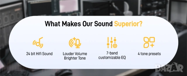 Гейминг микрофон RGB комплект с рамо MAONO PD100XS USB/XLR - Чисто нов, снимка 11 - Микрофони - 54102795