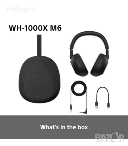 Слушалки Sony WH-1000XM6, снимка 5 - Bluetooth слушалки - 52922357