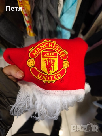 Manchester United, шал, снимка 2 - Фен артикули - 52683245