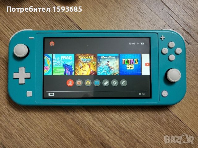 Nintendo Switch Lite + 2 Игри, снимка 2 - Nintendo конзоли - 45928706