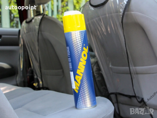 Спрей за почистване на замърсена тапицерия MANNOL, снимка 2 - Аксесоари и консумативи - 54087483