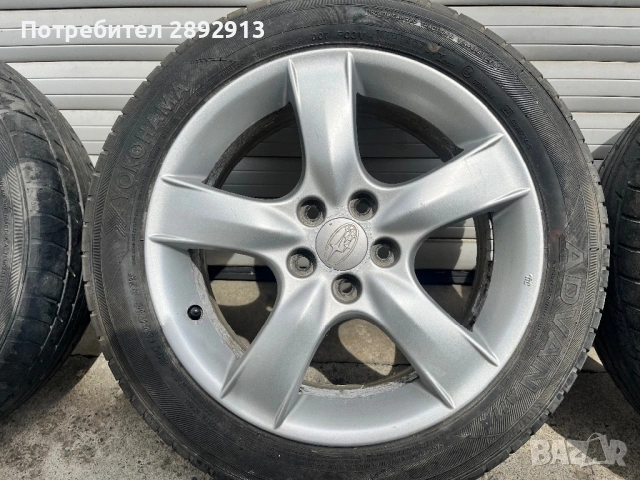 Джанти субару 5х100 16”, снимка 3 - Гуми и джанти - 54295977