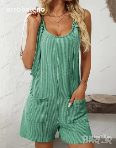 Дамски моден къс гащеризон, 10цвята , снимка 7 - Гащеризони - 51196871