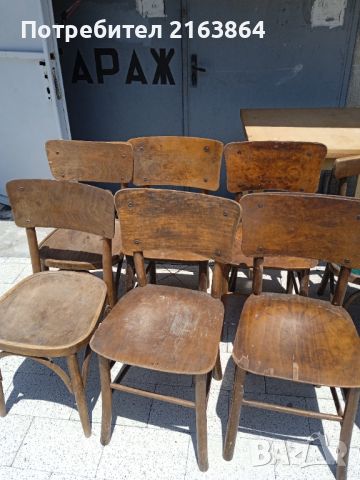 стари ретро столове, снимка 2 - Антикварни и старинни предмети - 46065708