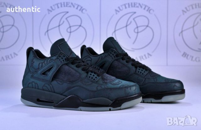 Nike Jordan Retro 4 White Cement, Black Oreo, A Ma Maniere, KAWS Black, снимка 13 - Спортни обувки - 39215092