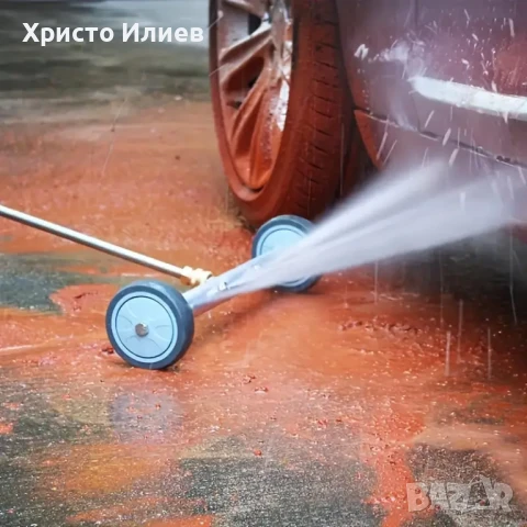 Накрайник за водоструйка Водна метла с 4 дюзи, снимка 4 - Парочистачки и Водоструйки - 51276359