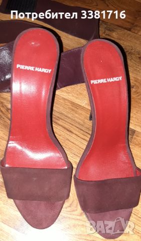 Оригинални Pierre Hardy , снимка 5 - Дамски обувки на ток - 46212236