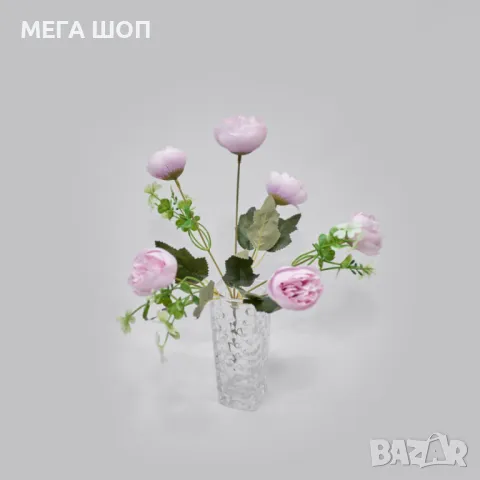 Изкуствени аранжировки с божури, снимка 7 - Изкуствени цветя - 50332450