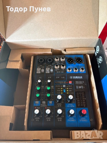 Чисто нов миксер/пулт Yamaha Mg 06X