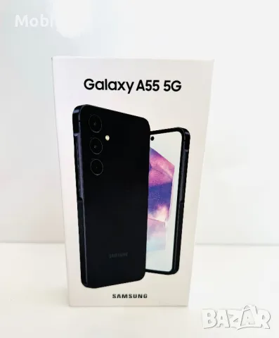 НОВ! Samsung Galaxy A55 5G 128GB / 256GB 8GB Ram Navy 2г.Гаранция!, снимка 3 - Samsung - 47715260