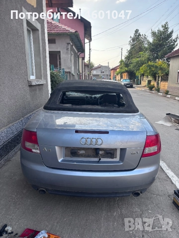 Audi a4 cabrio 1.8t bfb 163