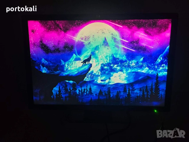 +Гаранция! HDMI IPS Монитор HP LP2475w 24" инча + кабел, снимка 5 - Монитори - 54012472