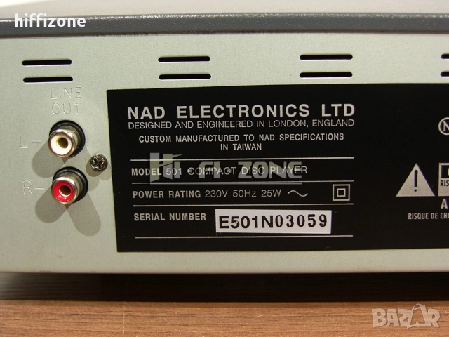 CD плеър  Nad model 501 cdp , снимка 7 - Ресийвъри, усилватели, смесителни пултове - 52944323