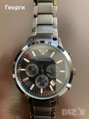 Оригинален часовник Armani , снимка 3 - Мъжки - 53370383