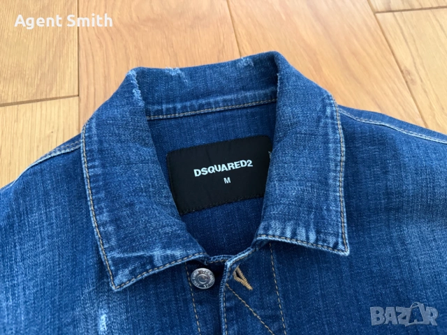 Дънково яке Dsquared2, снимка 8 - Якета - 53721251