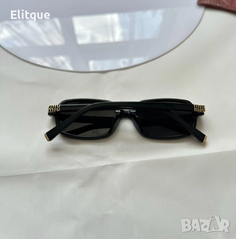 висококачествени очила с черен обикновен калъф и ув защита miu miu , снимка 3 - Слънчеви и диоптрични очила - 53461396