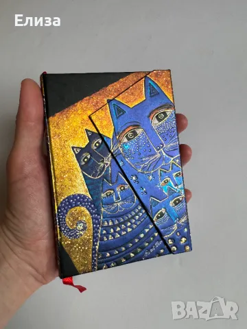 Бележник Paperblanks Fantastic Felines Mediterranean Cats, снимка 10 - Други - 47087282