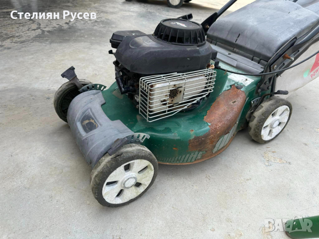 032  briggs stratton bt 3548p2 косачка за трева / бензинова / 4 тактова -цена 200лв, моля БЕЗ бартер, снимка 5 - Градинска техника - 41908921