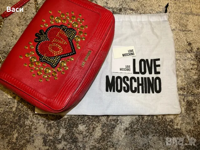 Дамска чанта Moschino, снимка 5 - Чанти - 49703886