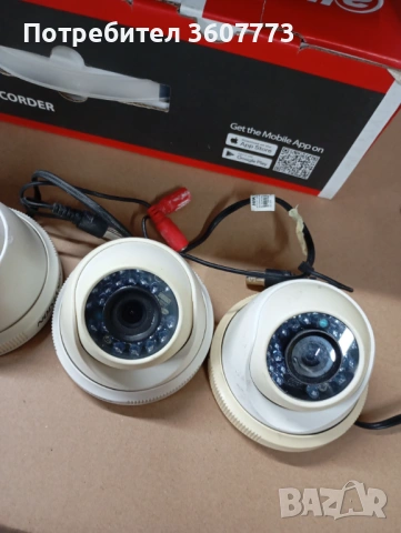 Видеонаблюдение   ДВР за 4 камери, снимка 7 - Комплекти за видеонаблюдение - 53125580