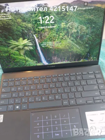 ASUS ZenBook 14 UX425JA,Harmon cardon-audio,I7-10th gen, снимка 2 - Лаптопи за работа - 47043172