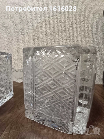 Стъклени захарници с капак., снимка 13 - Игри и пъзели - 43251223