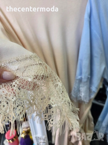 Туника с дантела и коланче, снимка 2 - Туники - 53535780